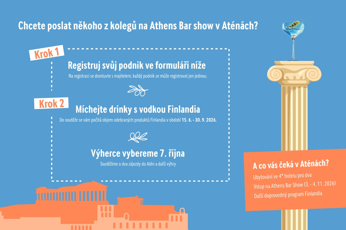 Jeden koktejl od Atén